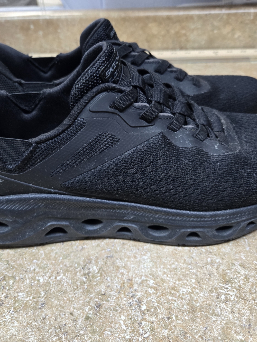 Skechers Hands Free Black Slip-On Athletic Sneakers